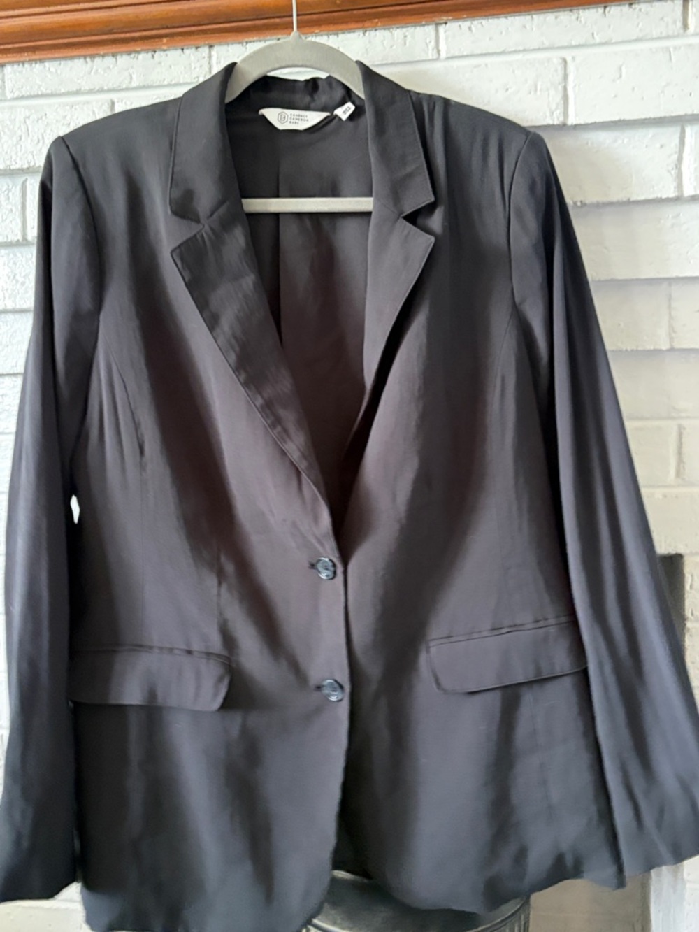 Candace Cameron Bure Black Women's Notch Lapel Blazer